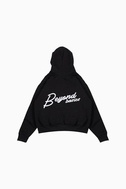 Neo Gen Boxy Hoodie - Black