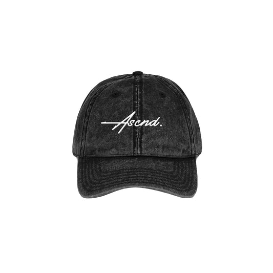 Onyx Logo Acid Wash Cap - Black
