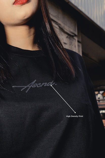 Onyx Boxy Tee - Black