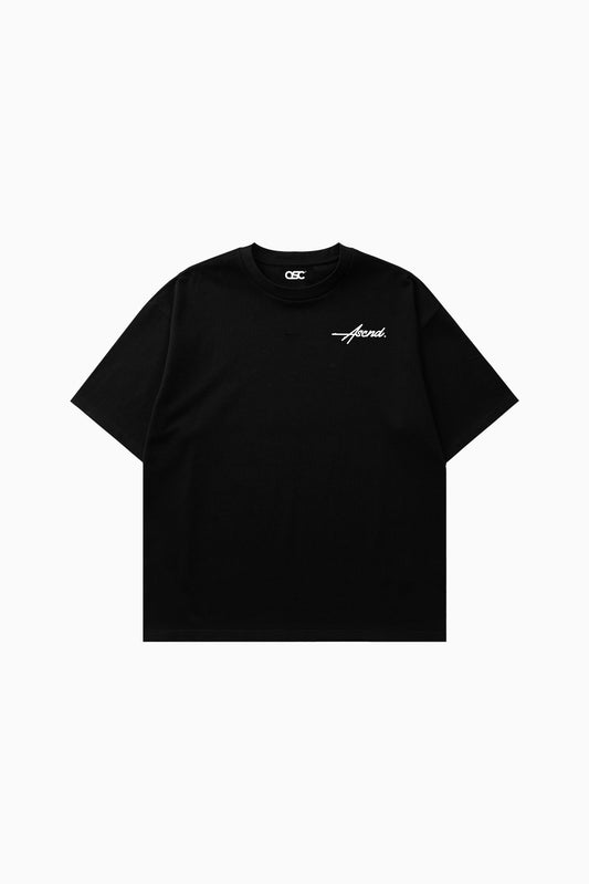Move up Daily Graphic Tee - Black