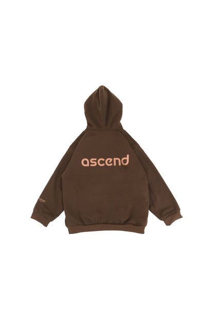 Astral Monogram Hoodie - Chocolait