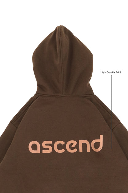 Astral Monogram Hoodie - Chocolait