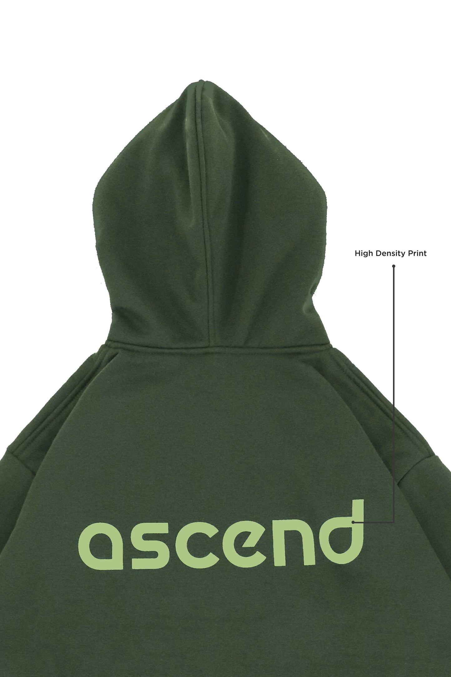 Astral Monogram Hoodie - Dark Olive