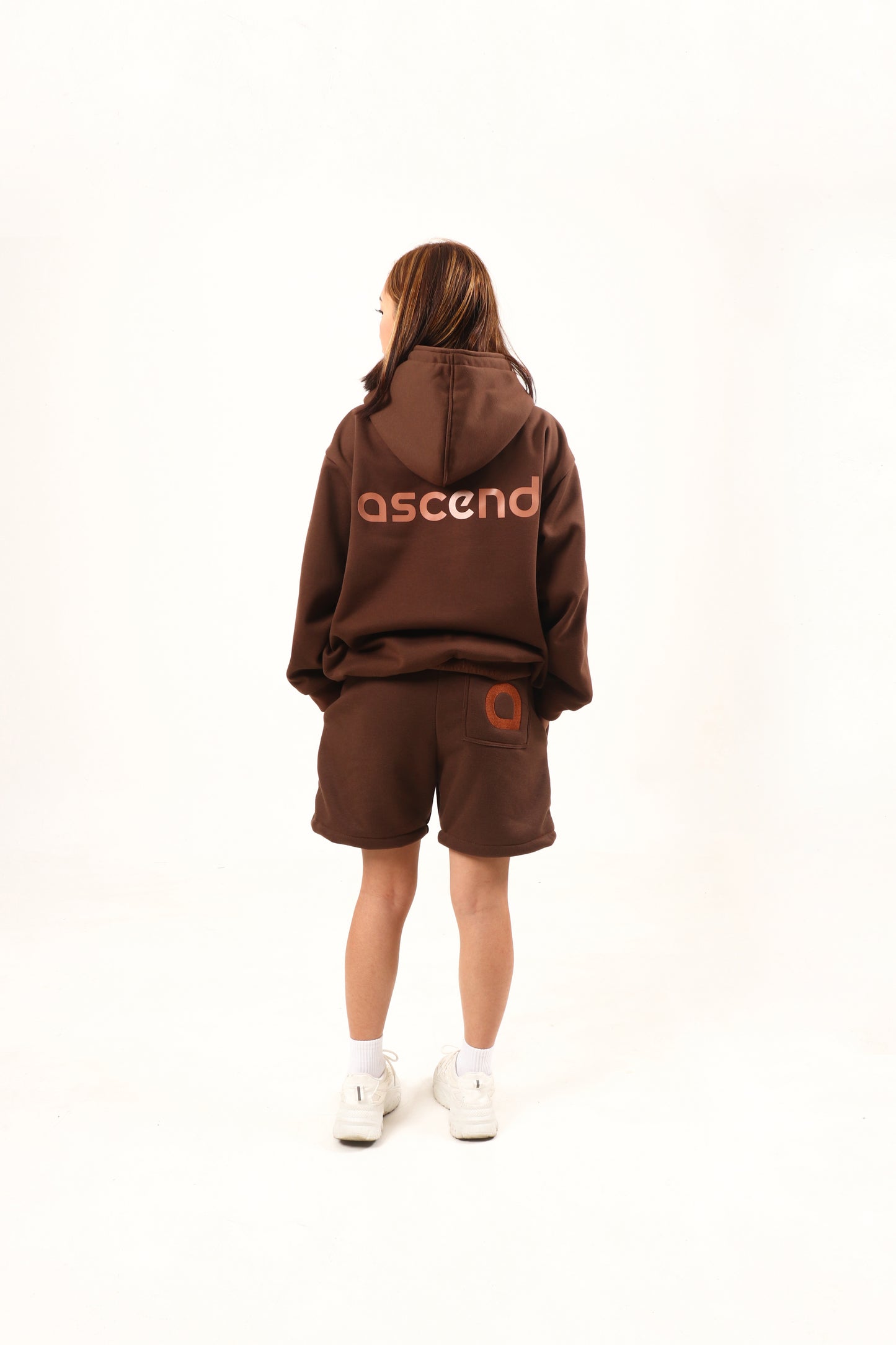 Astral Monogram Hoodie - Chocolait