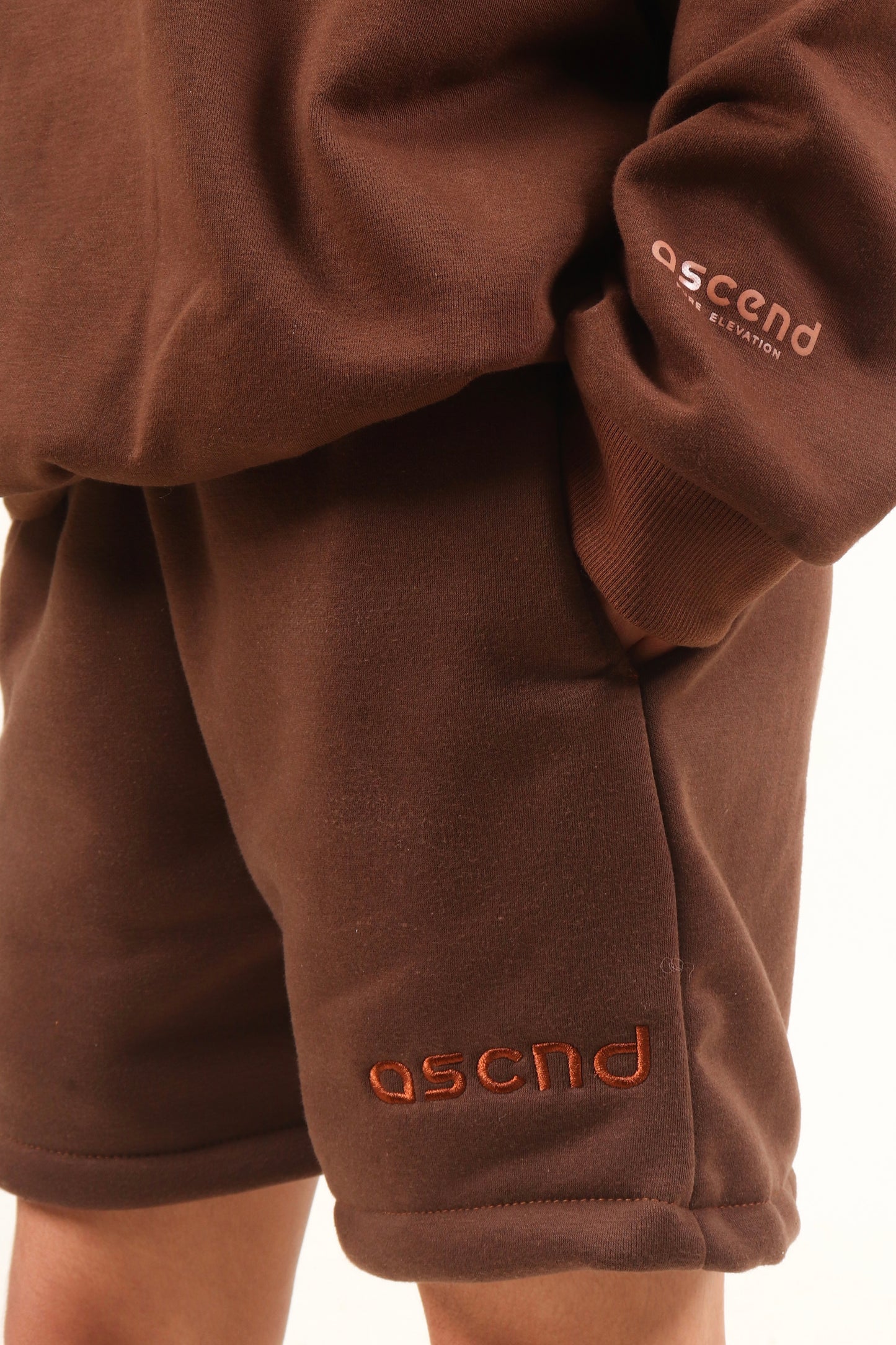 Celestial Signature Sweatshorts - Chocolait