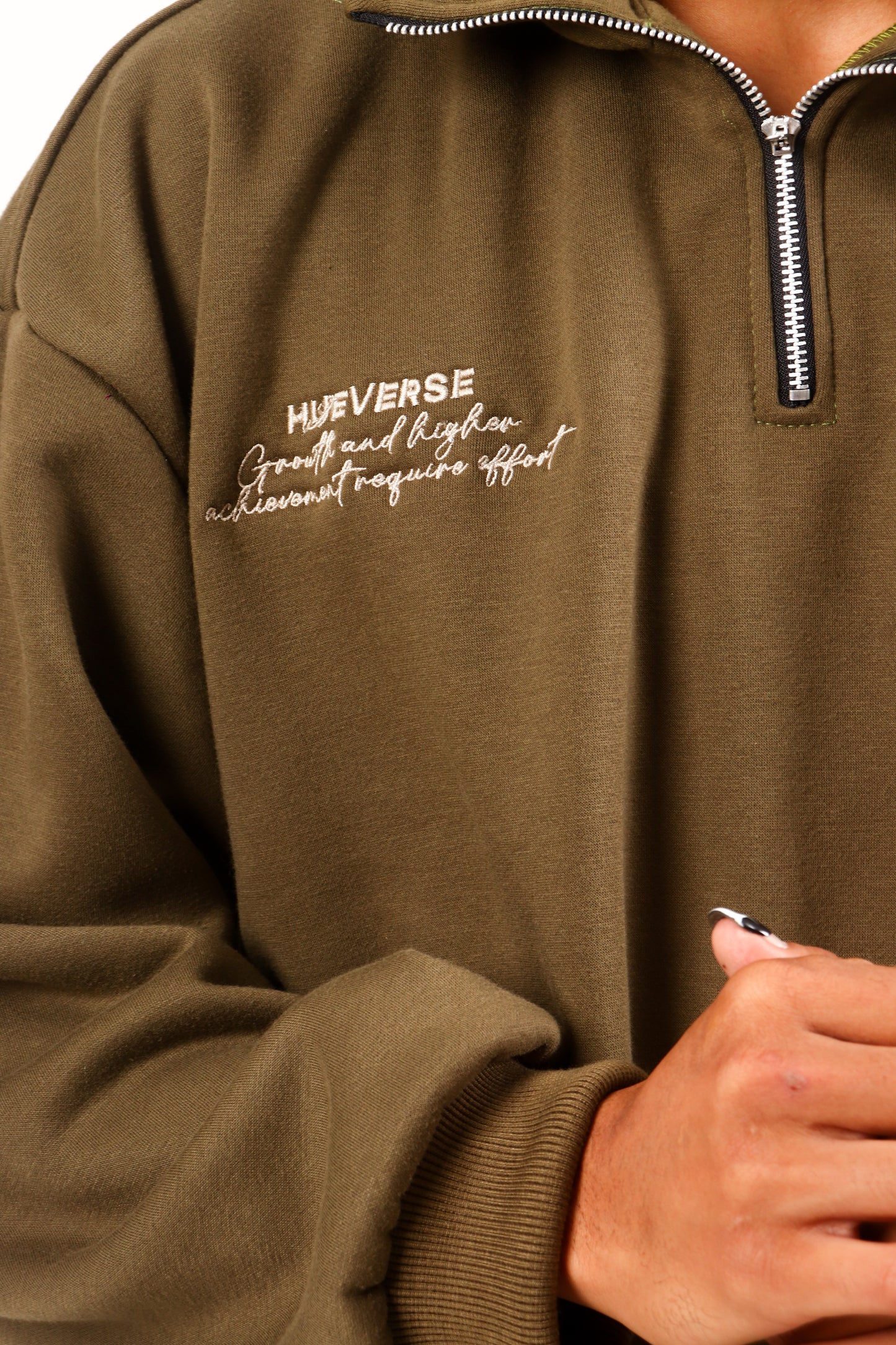 Lettered Legacy Quarter Zip - Sand