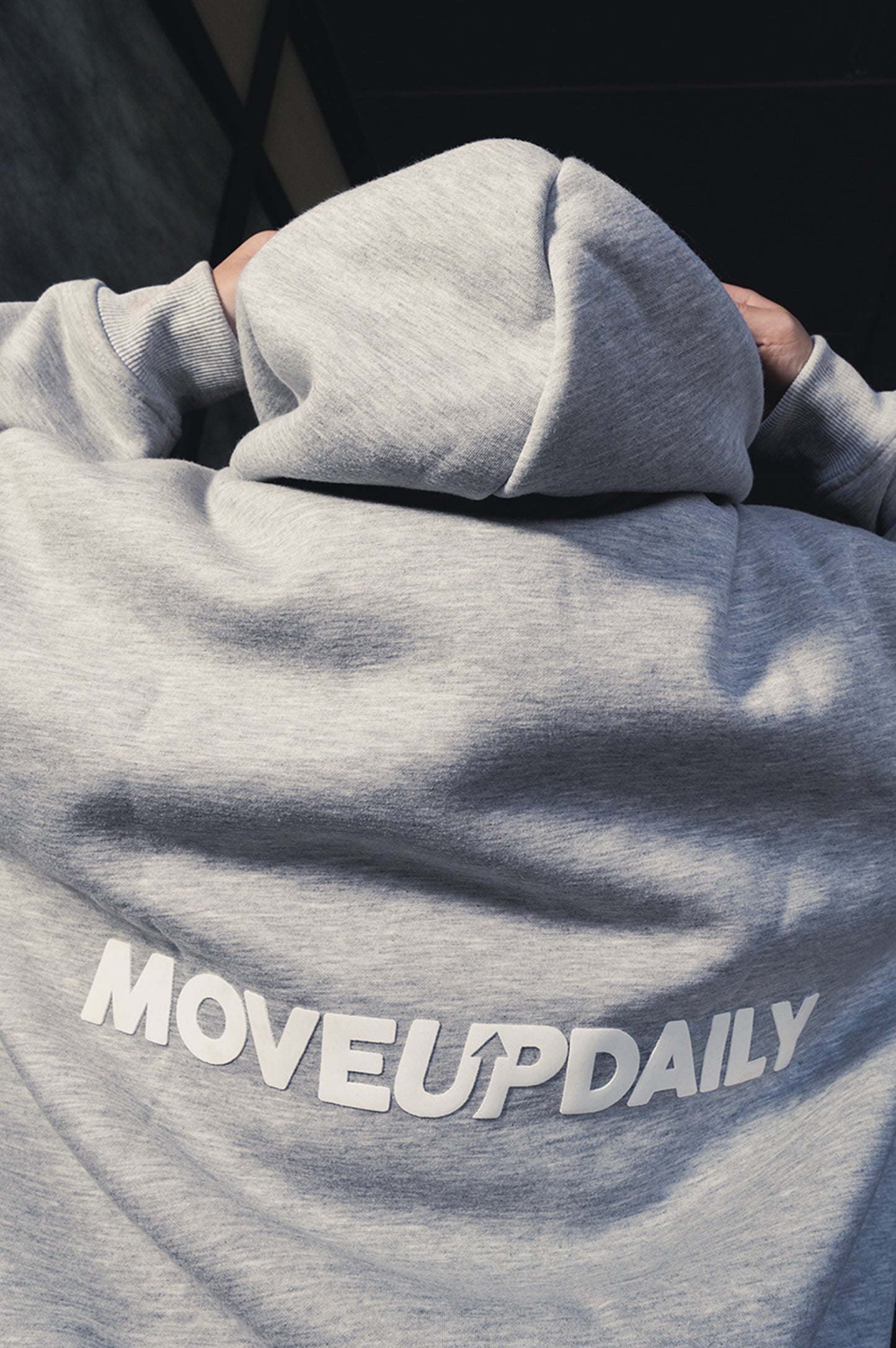 Neo Gen Boxy Hoodie - Gray