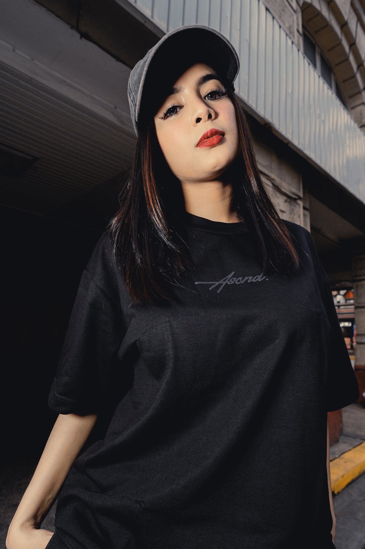 Onyx Boxy Tee - Black