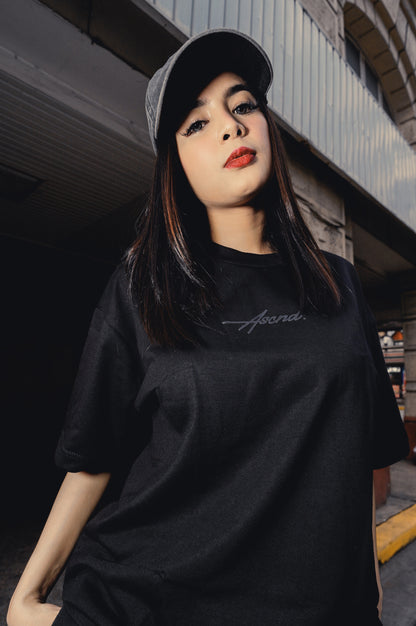 Onyx Boxy Tee - Black