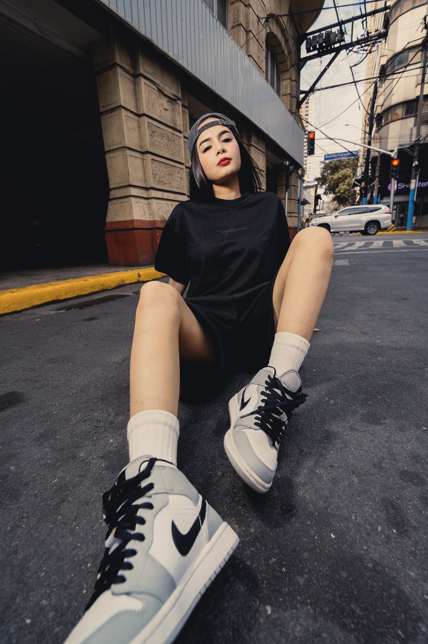 Onyx Boxy Tee - Black