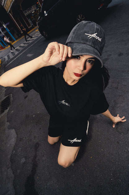 Onyx Boxy Tee - Black
