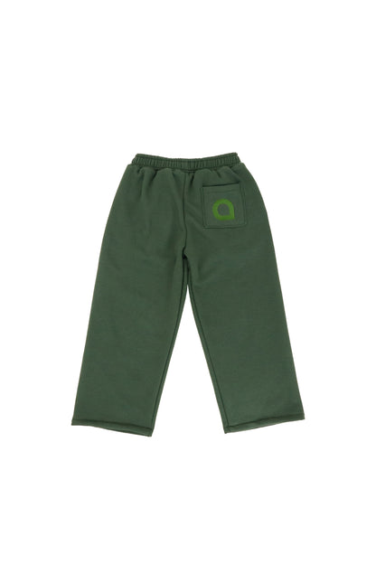 Astral Monogram Sweatpants - Dark Olive