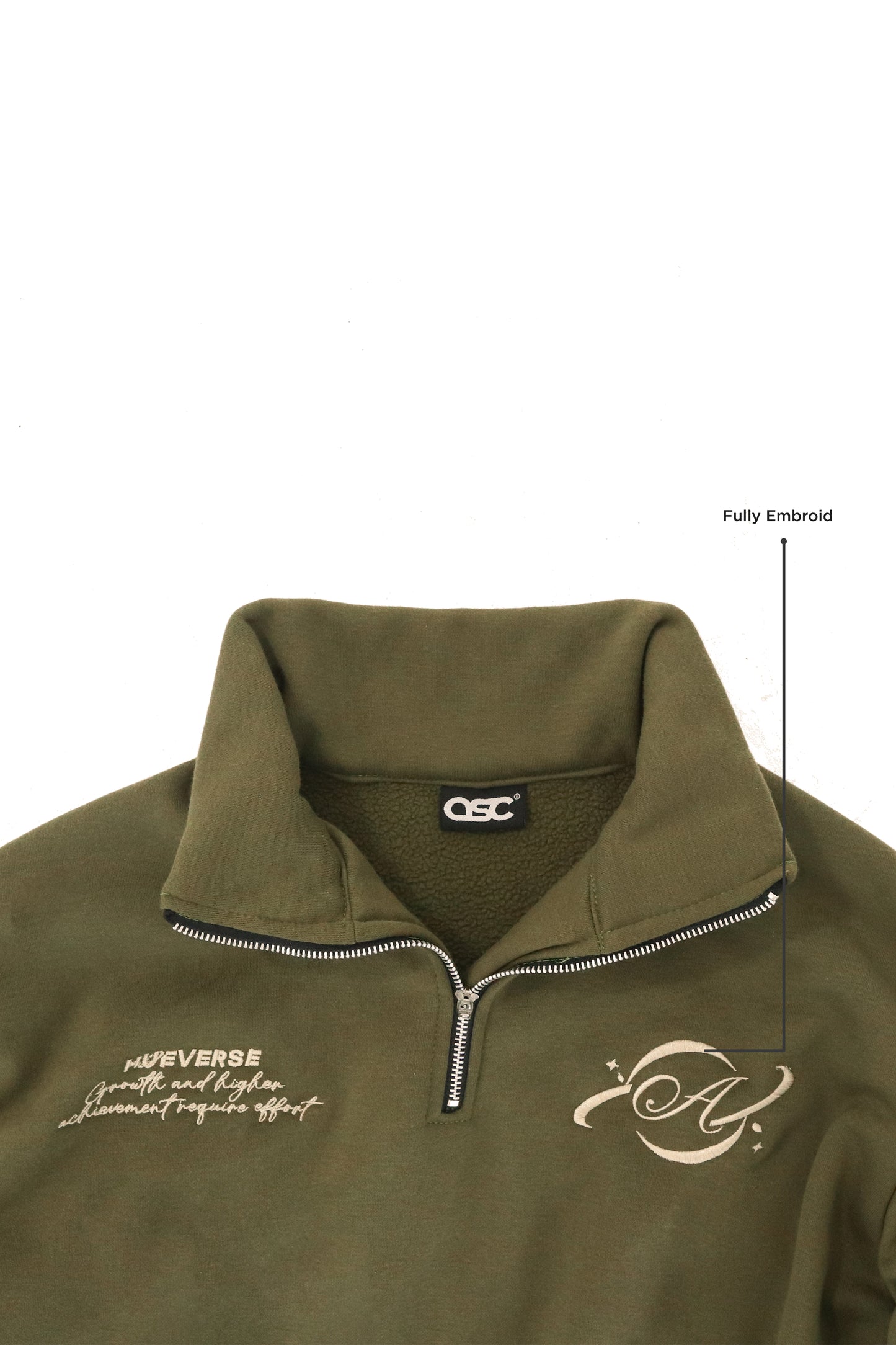 Lettered Legacy Quarter Zip - Sand